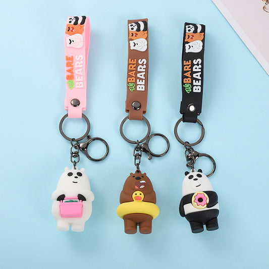 We Bare Bears Keychain