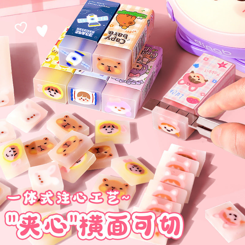 Capybara Infinity Eraser (6pcs)