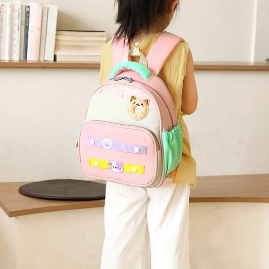 Donut Kids School Bag