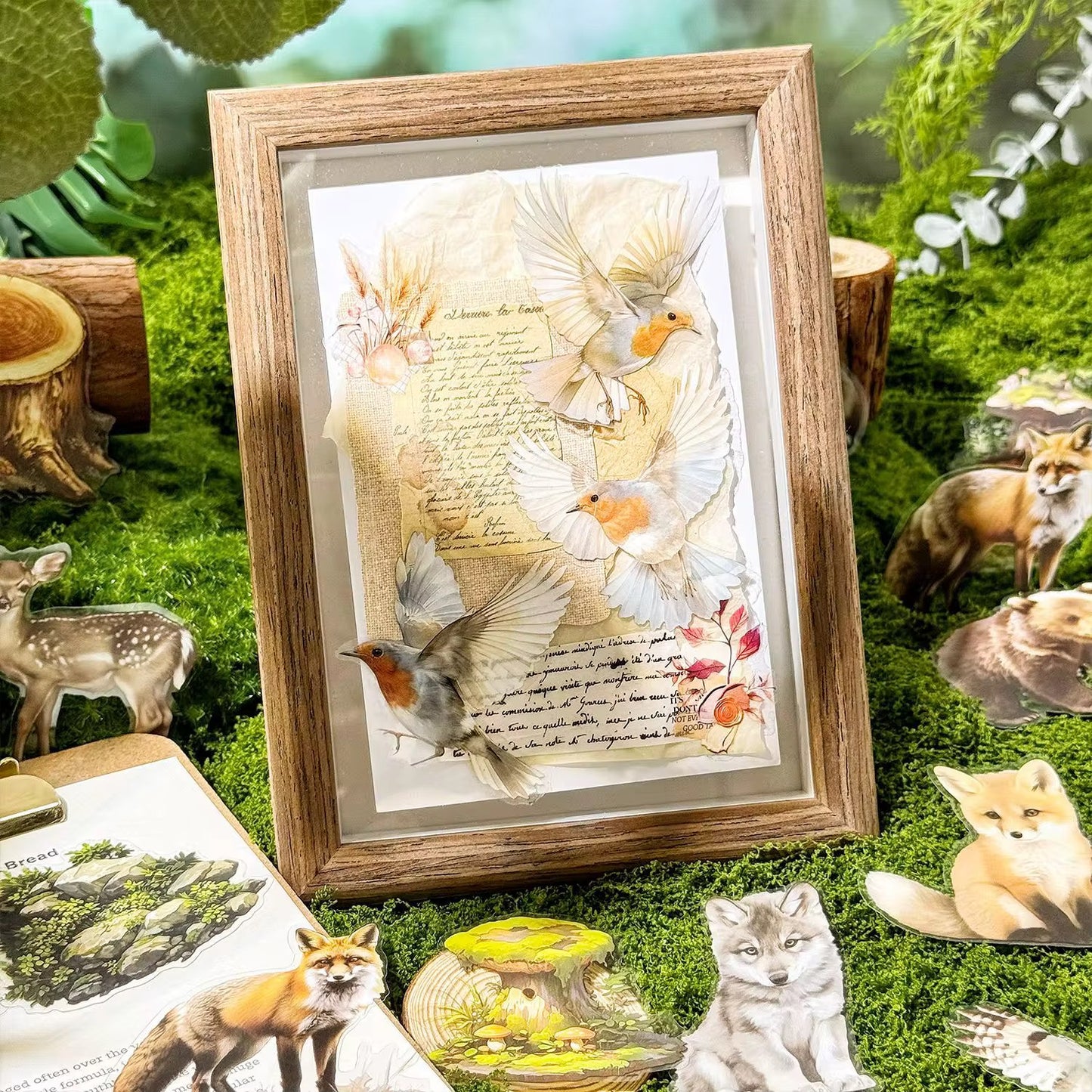 Green Forest Deco Stickers