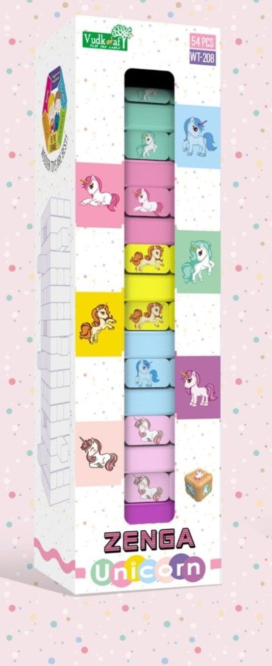 Jenga Stackable Game Wooden Blocks