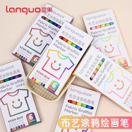Fabric Graffiti Marker Set