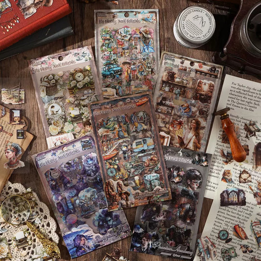 Vintage Story Telling Deco Sticker