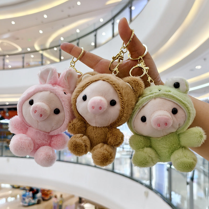 Piggy Plush Keychains
