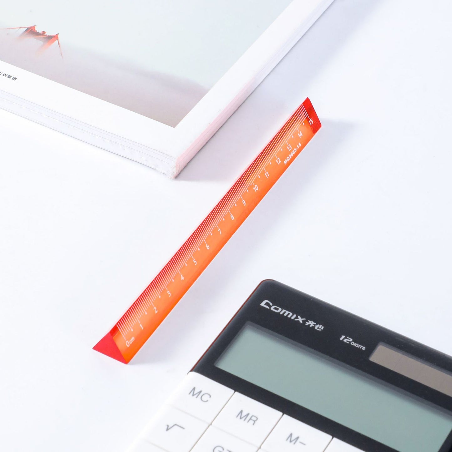 Triangle Crystal Ruler
