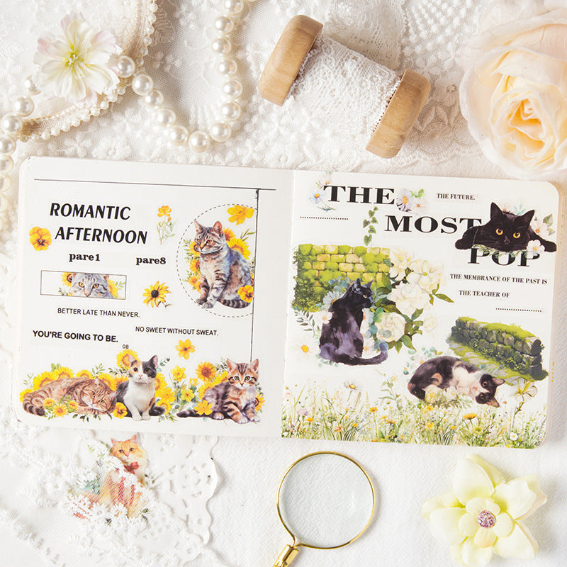 Kawaii Cat Journaling Stickers
