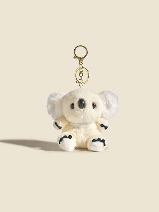 Kawaii Bear Plush Keychain