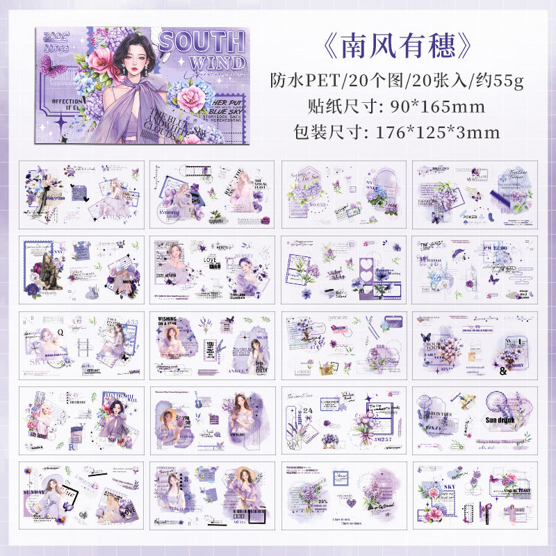 Girl Pet Sticker Book 20 Sheets