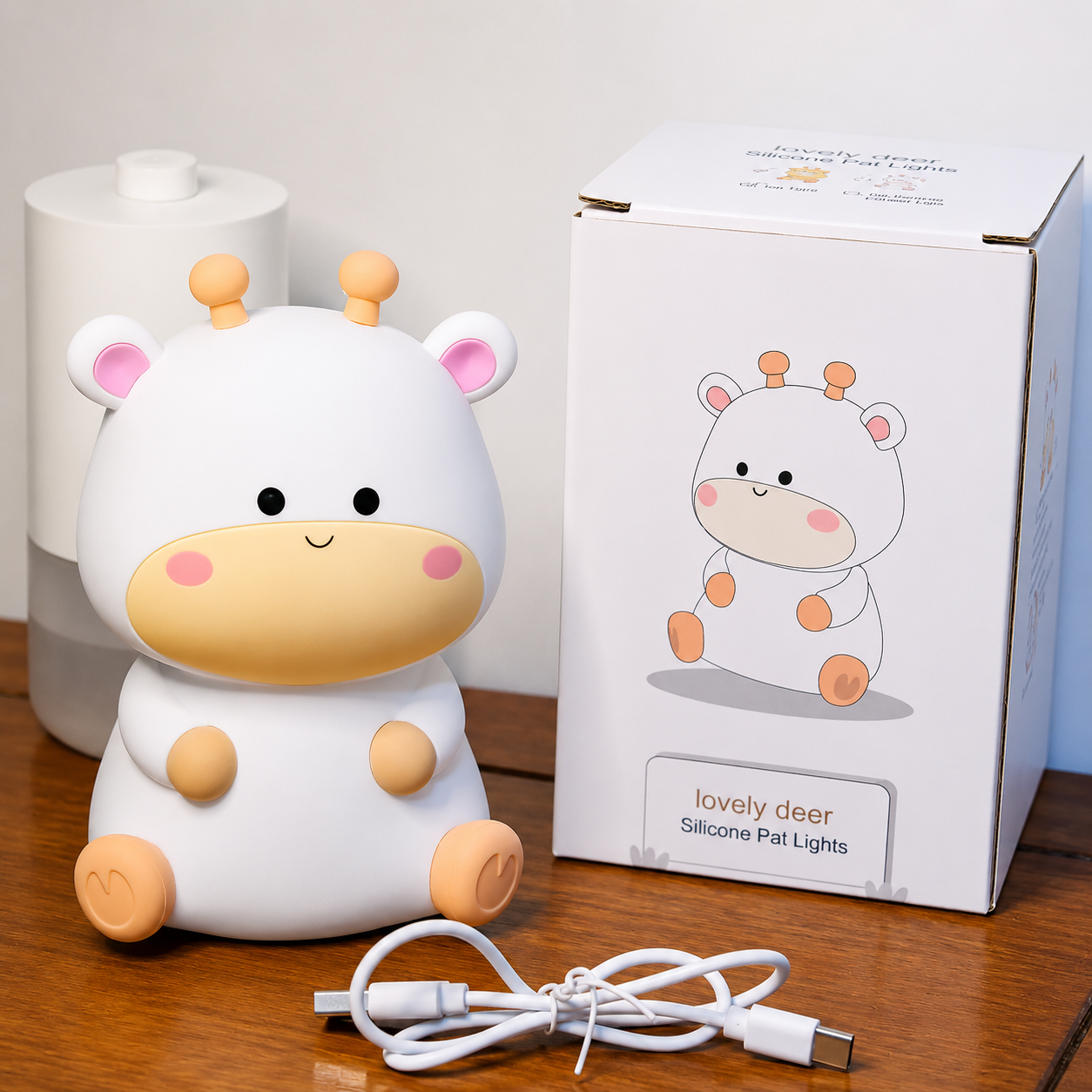 Lovely Deer Silicone Lamp