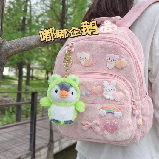 Penguin Plush Keychain