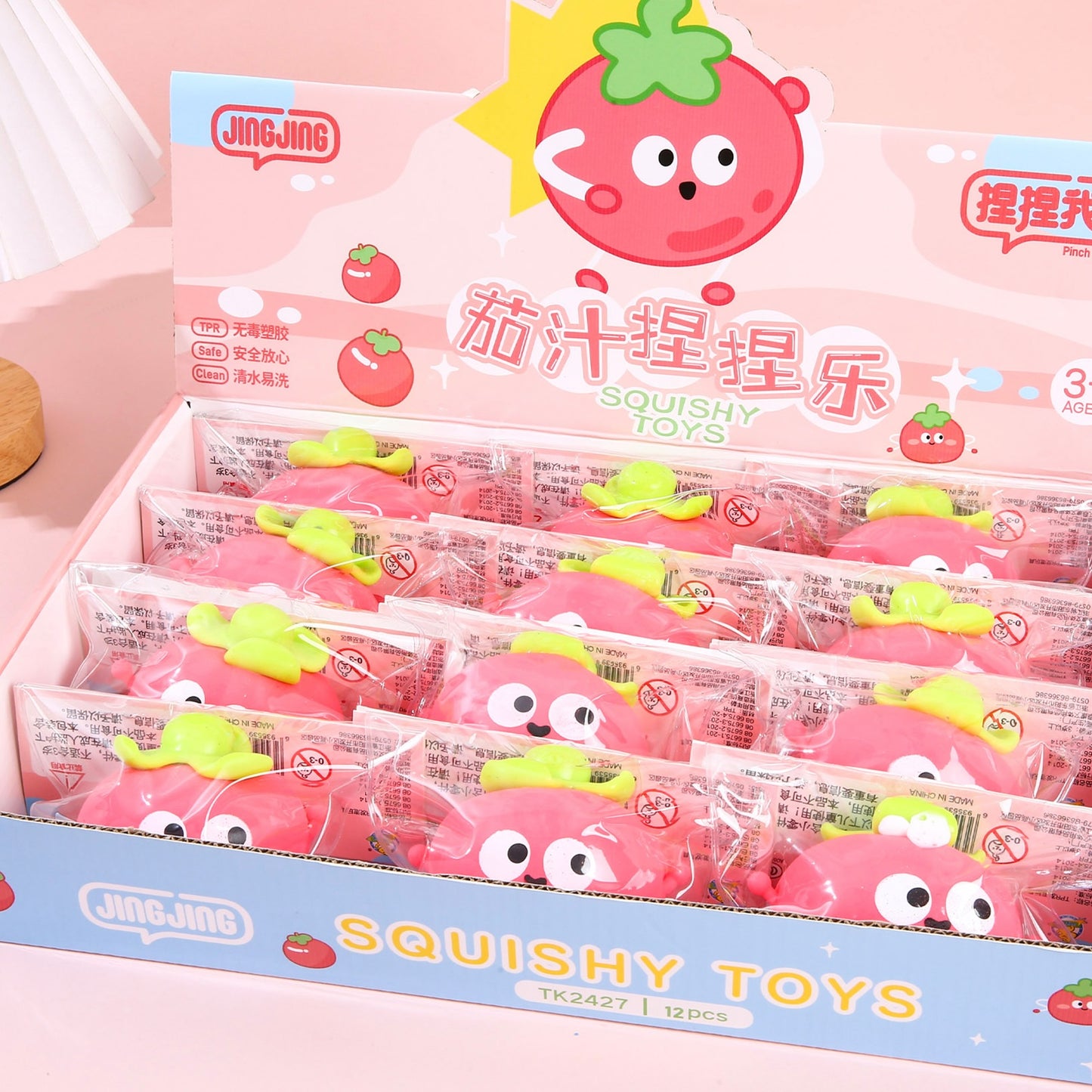 Peach Squishy Toy