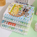Kawaii Mini Panda Spiral Diary With Bookmark