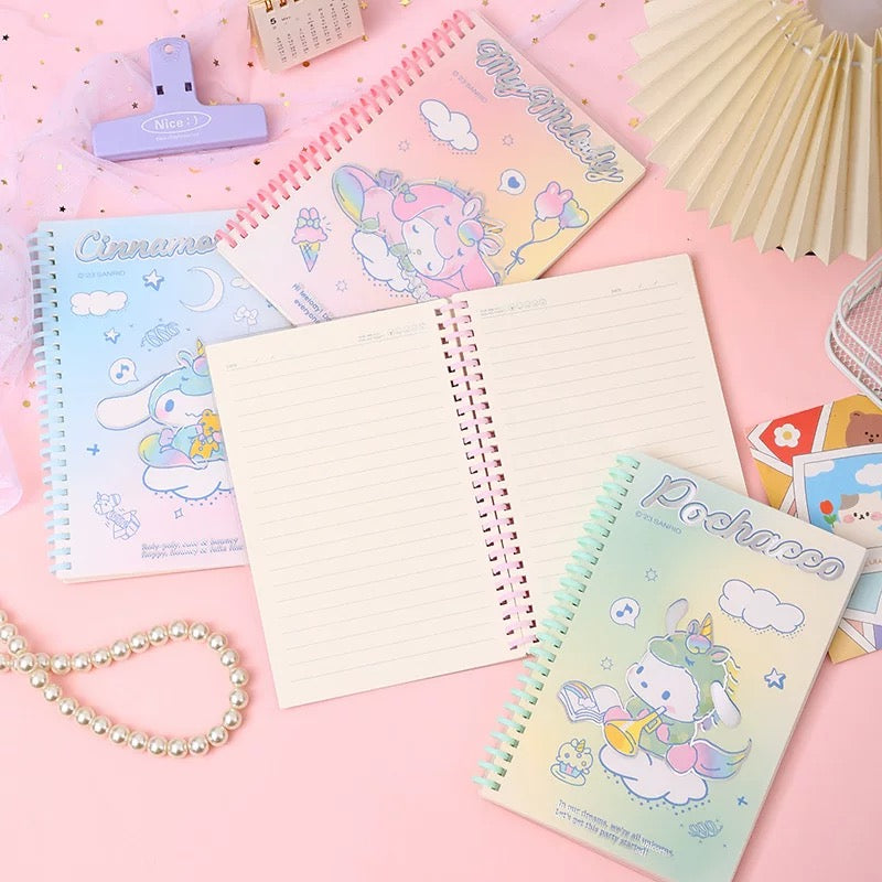 Premium Sanrio Spiral Diary