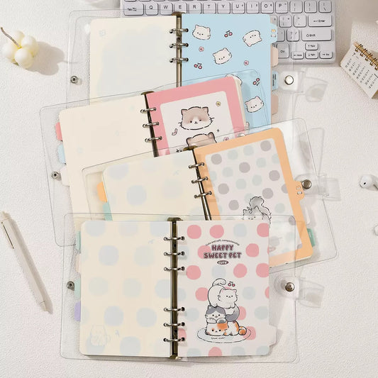 Happy Kitty Spiral Diary