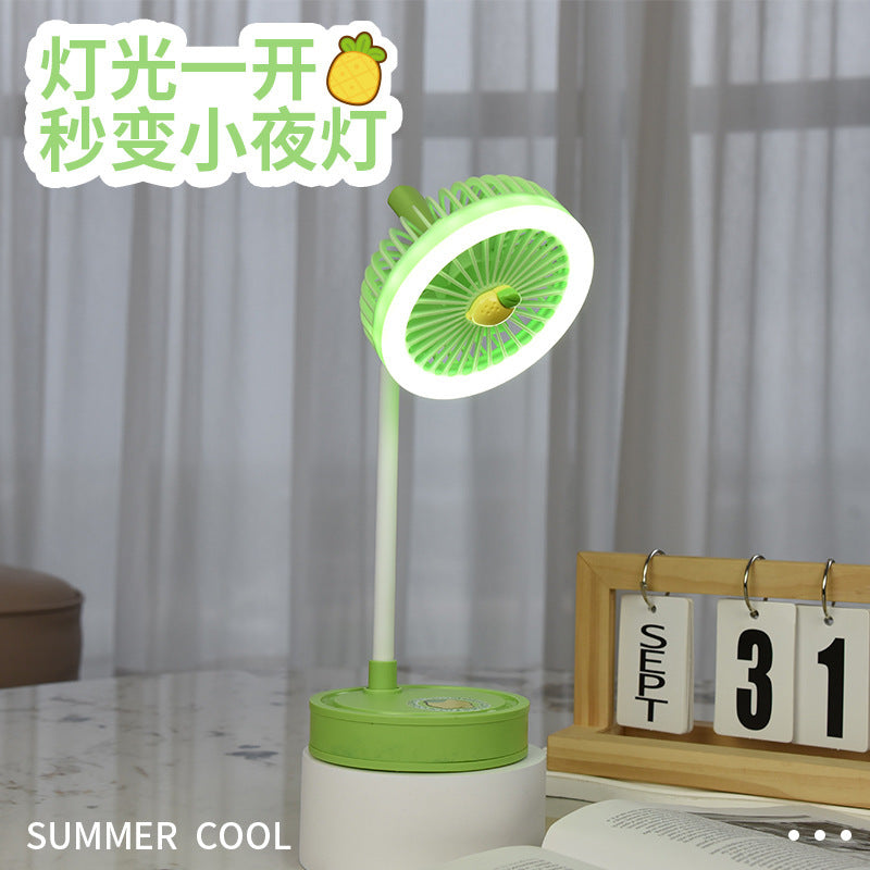 Fruit Desk Fan with Lamp