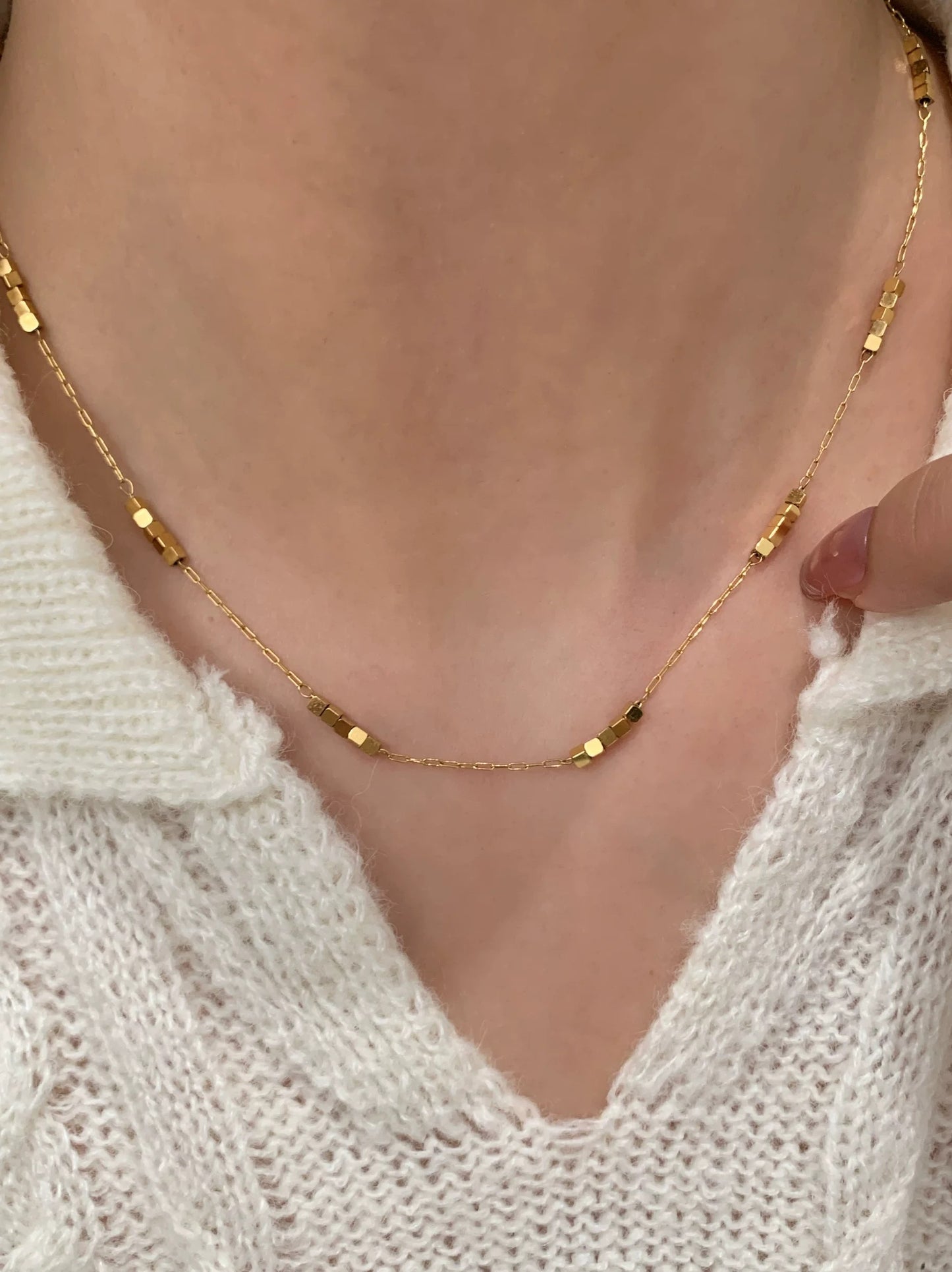 Minimal Everyday Stainless Steel Necklace
