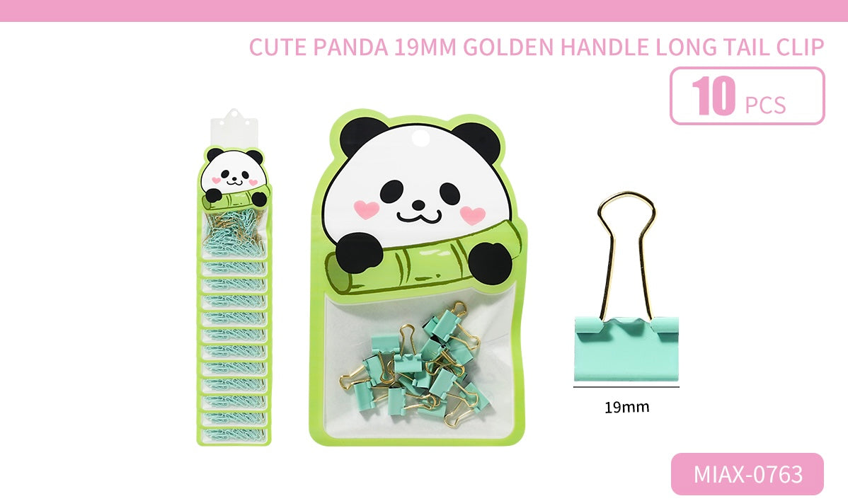 Panda Long Tail Paper Clip
