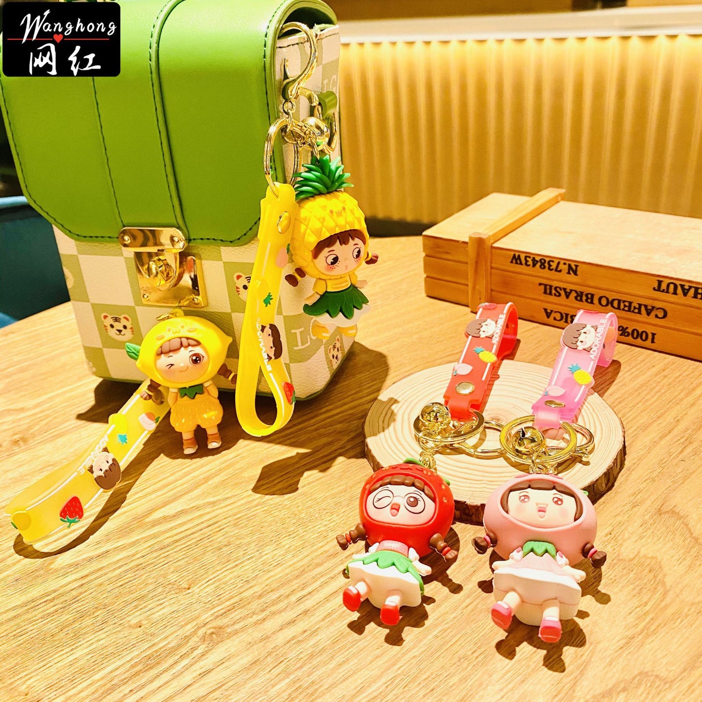 Fruit Girl Keychain