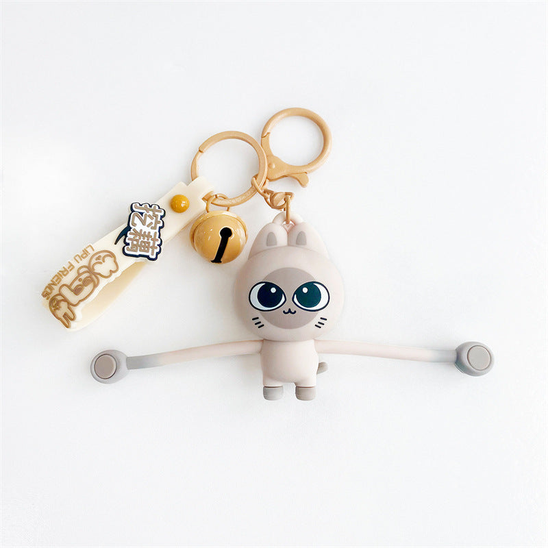 Kawaii Animal Bag Keychain