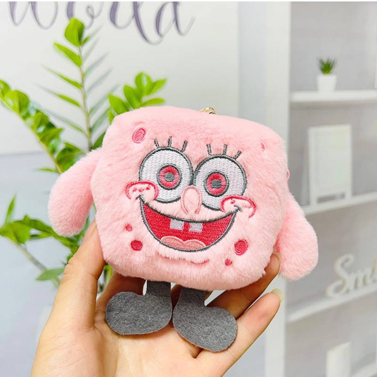 Sponge Bob Plush Keychain