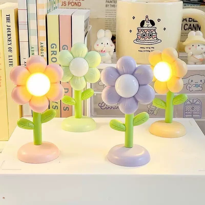 Floral Mini Desk Lamp