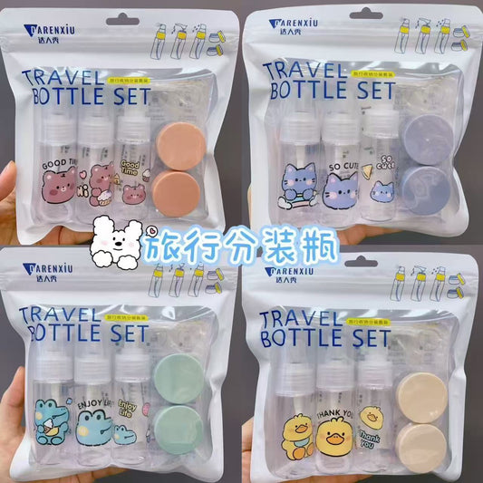 Kawaii Travel Bottle Kit