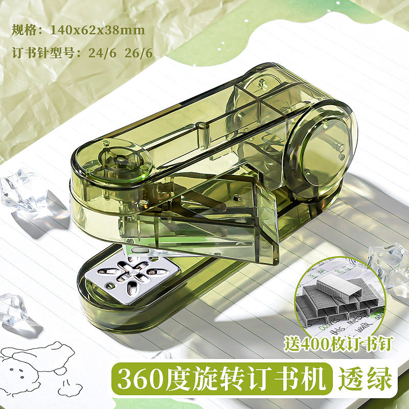 Transparent Stapler (360 Degree Rotary)
