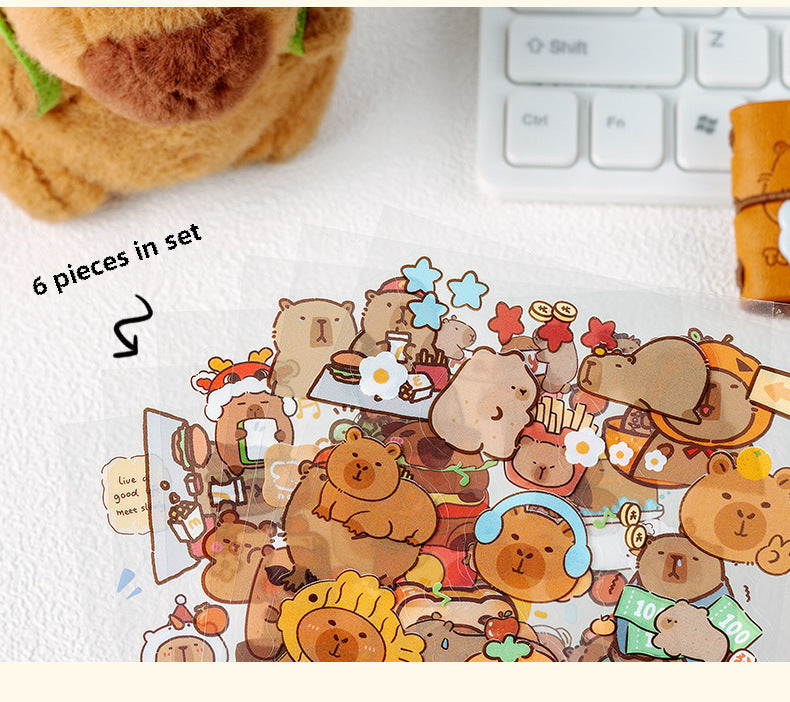 Capybara Stickers
