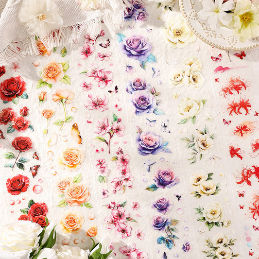 Rose Garden Pet Washitape Roll