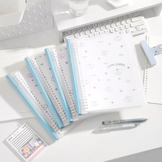 Cute Puppy Translucent Notebook