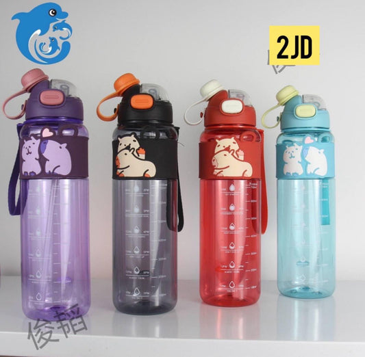 Capybara Water Bottle