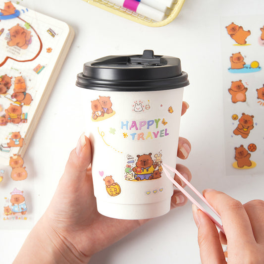 Capybara Deco Stickers