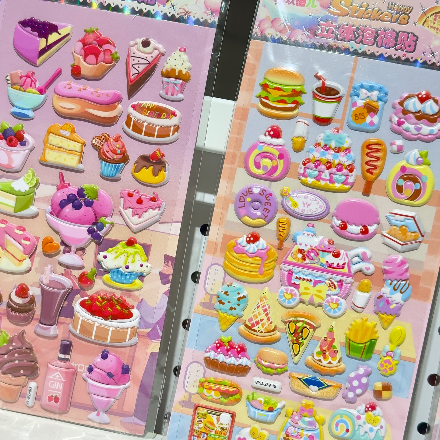 Foodie Street Deco Sticker