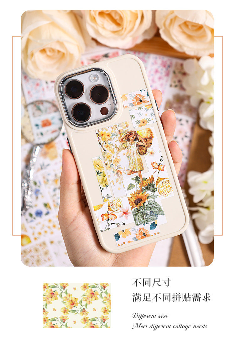 Flowers Smell The Twilight Journal Stickers (4pcs Set)