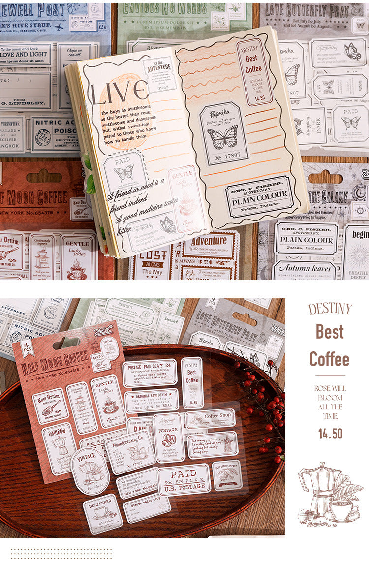 Stamp Journal Stickers
