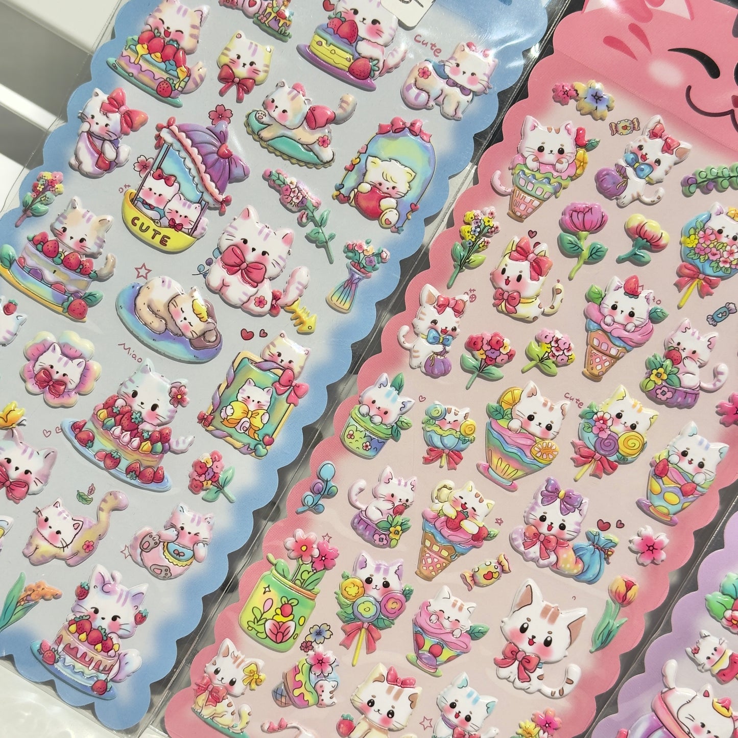 Kawaii Kitty Deco Sticker