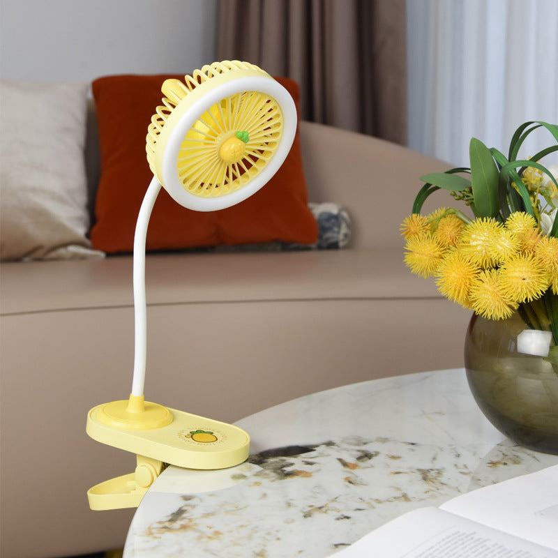 Premium Clip Mini Fan With Lights