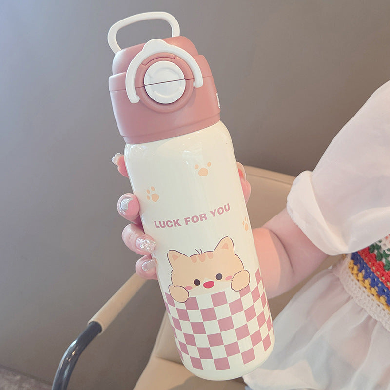 Kawaii Stainless Steel Insulated Bottle