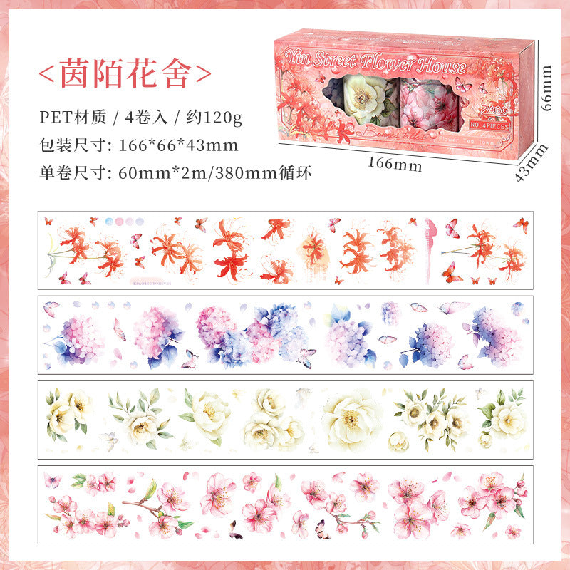 Rose Garden Pet Washitape Roll