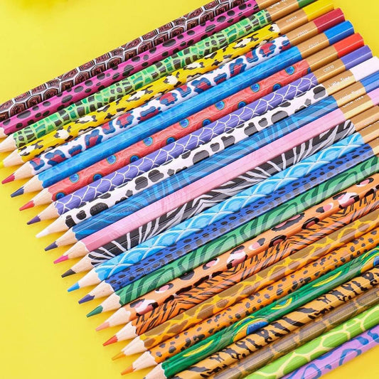 Jungle Color Pencils 12 pcs