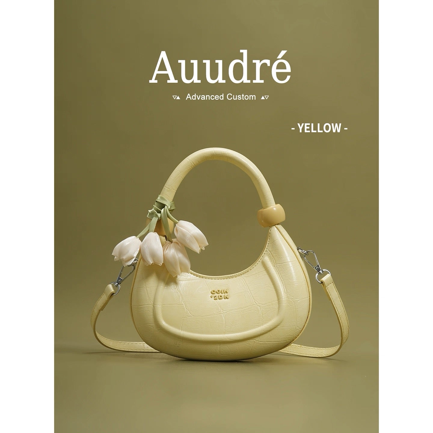 Tulip Solid Box Shoulder Bag