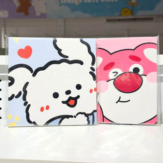 DIY Pom Pom Ball Paint Canvas