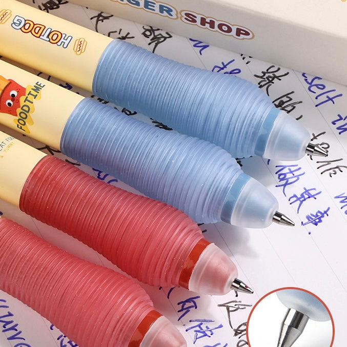 Burger Shop Theme 4pcs Pen Pack