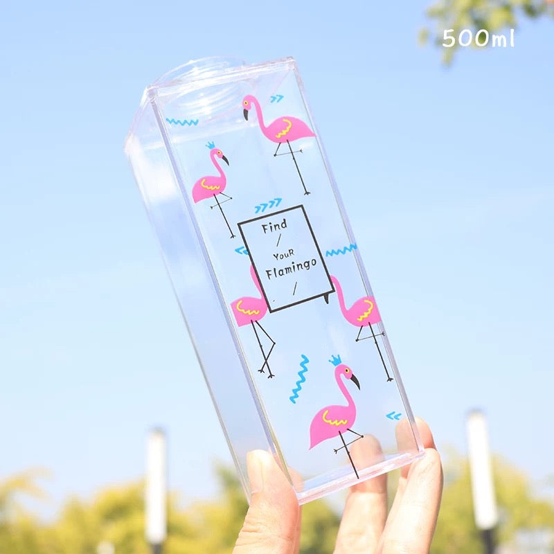 Transparent Milk Bottle (500 ml)