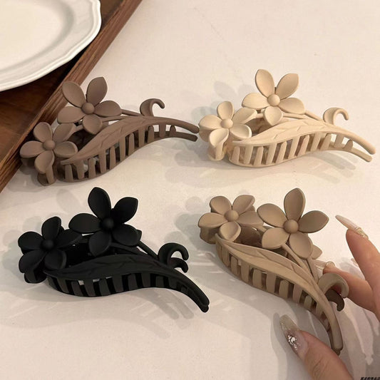 Floral Claw Clips