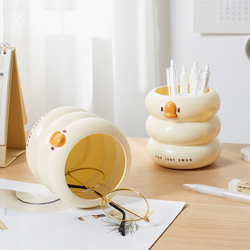 Kawaii Duck Pen Holder
