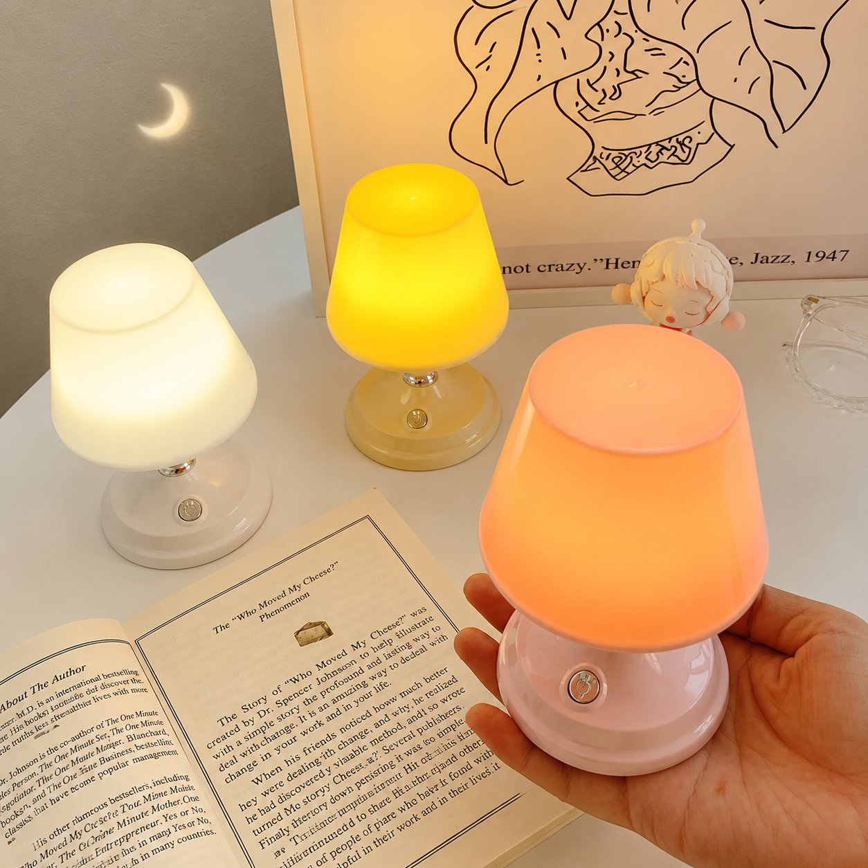 Kawaii Mini Desk Lamp