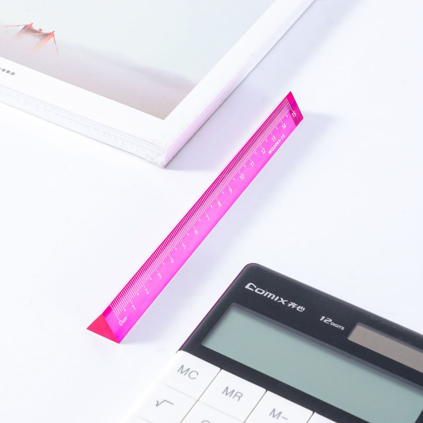 Triangle Crystal Ruler