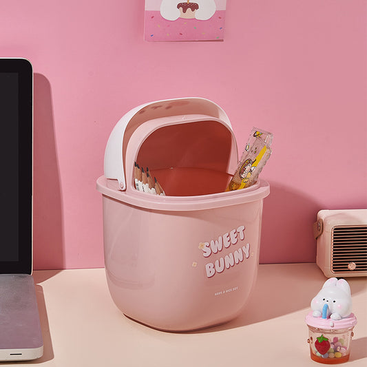 Sweet Bunny Desk Dust Bin