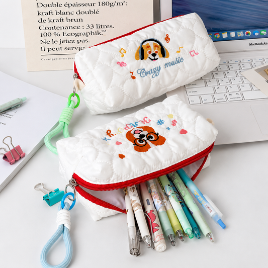 Kawaii Puppy Pencil Case